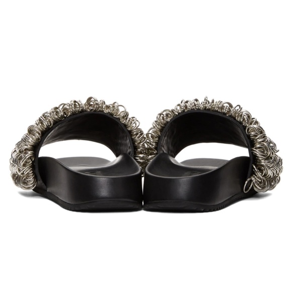 ❌SOLD❌Alexander Wang's black leather sandals - Picture 5 of 7